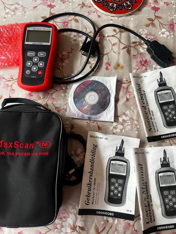 Maxscan OE509 OBD2 Scanner, Auto diversen, Autogereedschap, Gebruikt, Ophalen of Verzenden