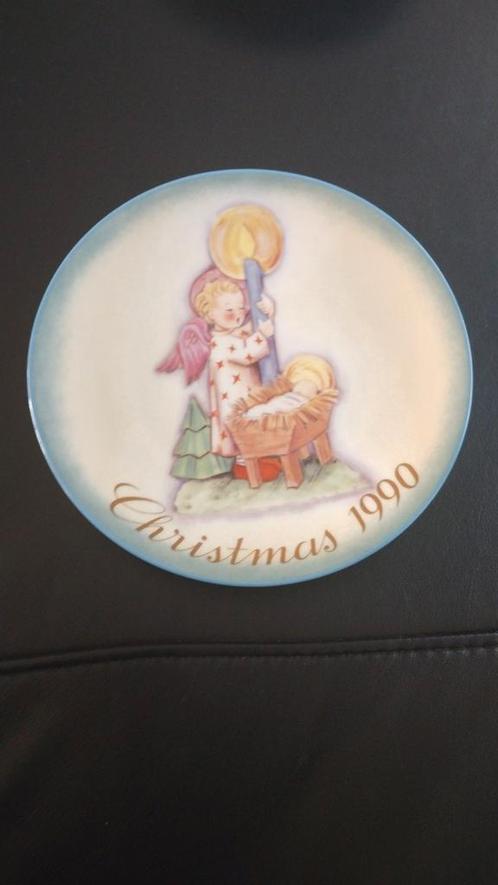 Schmid 'Angel's Light' Kerstbord 1990, Antiek en Kunst, Antiek | Wandborden en Tegels, Ophalen of Verzenden