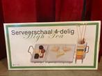 Serveerset zgan, Huis en Inrichting, Keuken | Keukenbenodigdheden, Ophalen of Verzenden, Zo goed als nieuw
