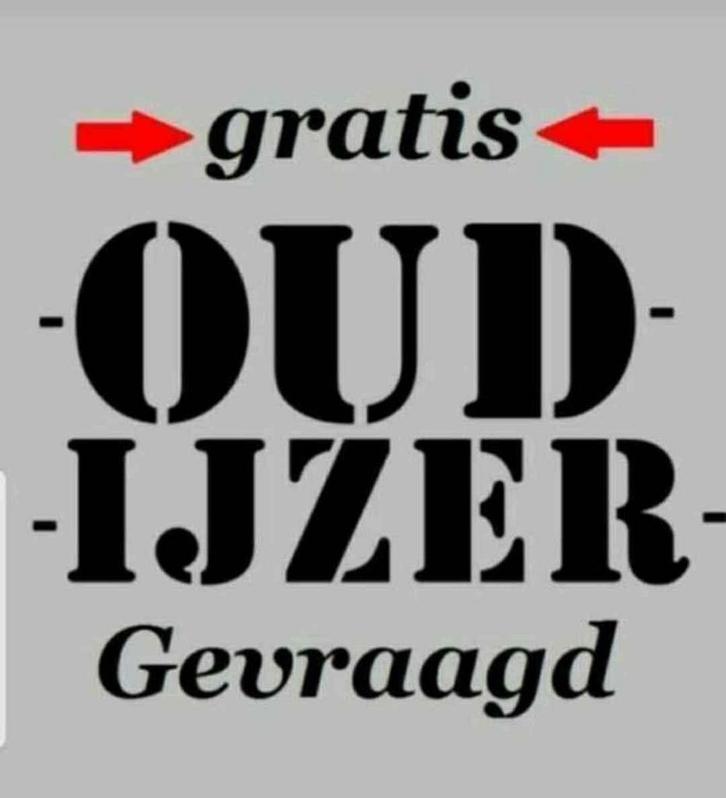 Oud ijzer, Doe-het-zelf en Verbouw, Metalen, Zo goed als nieuw, Ophalen