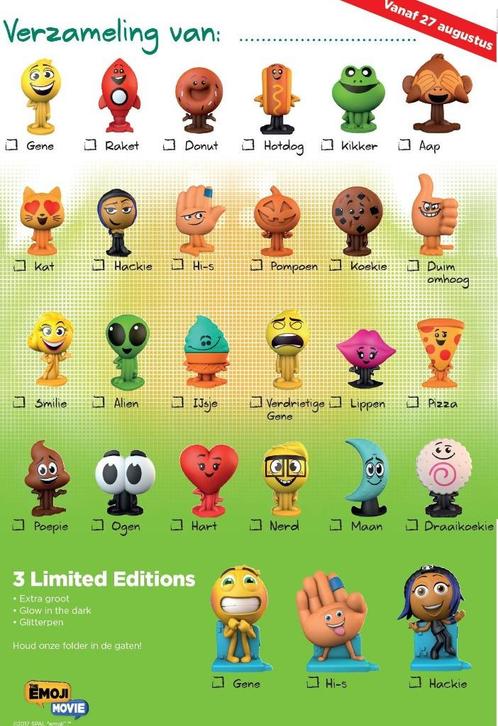 Plus Emoji’s, Verzamelen, Supermarktacties, Plus, Verzenden