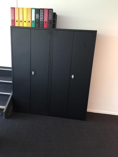 6x Nieuwe draaideurkast H195 x B92 195x92 kleur zwart, Huis en Inrichting, Kasten | Roldeurkasten en Archiefkasten, Nieuw, 150 tot 200 cm