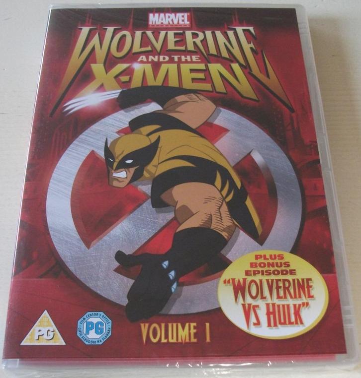 Dvd *** WOLVERINE AND THE X-MEN *** Volume 1 *NIEUW*, Cd's en Dvd's, Dvd's | Kinderen en Jeugd, Nieuw in verpakking, Tv fictie
