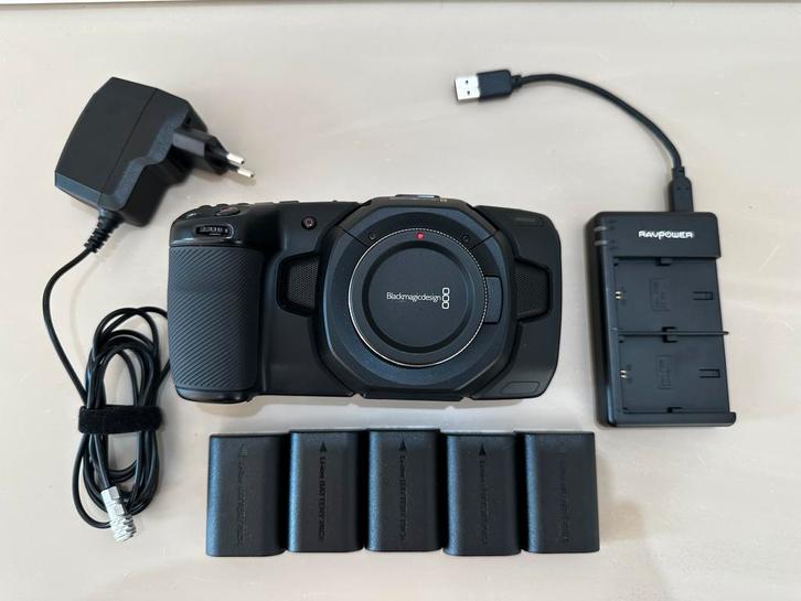 Blackmagic Pocket Cinema Camera 4K, Audio, Tv en Foto, Videocamera's Digitaal, Zo goed als nieuw, Overige soorten, Overige merken