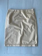 Katoenen rok van Stefanel maat 40 (Italiaanse maat 44)., Maat 38/40 (M), Verzenden, Beige, Zo goed als nieuw