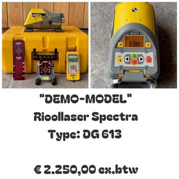 Gebr.rioollaser/lijnlaser Spectra DG613 "RODE STRAAL" (ZGAN) beschikbaar voor biedingen
