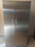 RVS Amerikaanse koelkast van BORETTI, Witgoed en Apparatuur, Koelkasten en IJskasten, 60 cm of meer, Met aparte vriezer, 200 liter of meer