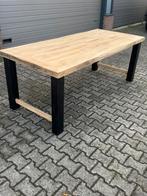 Eiken tafel, Huis en Inrichting, Tafels | Eettafels, Ophalen, 200 cm of meer, 50 tot 100 cm, Zo goed als nieuw