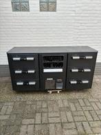 Grote buffet koelkast met lades en flessennest, Ophalen of Verzenden, Zo goed als nieuw