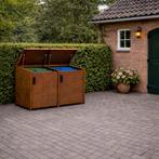 Cortenstaal container opslag, Ophalen, Zo goed als nieuw, Metaal, Containerberging