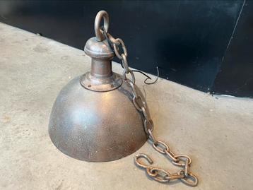 Hanglamp industriële look | koper kleur beschikbaar voor biedingen