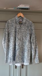 State of Art blauw/groen gemeleerd overhemd, maat L, Kleding | Heren, Overhemden, State of Art, Zo goed als nieuw, Halswijdte 41/42 (L)