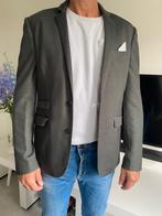 Mooi beige grijs colbert,  mooie pasvorm ,maat 48-50, Kleding | Heren, Kostuums en Colberts, Ophalen of Verzenden, Zo goed als nieuw