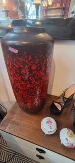 Vintage Grote West Germany Vaas, Scheurich, Gebruikt, Info@scheurich.de, Aardewerk of Porselein