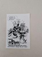 1057 Vintage Os Thoës Kefee Sticker, Ophalen of Verzenden, Gebruikt