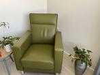 2 Leren fauteuils., Huis en Inrichting, Fauteuils, Ophalen, Gebruikt, 75 tot 100 cm, Leer