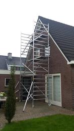 Steiger huren?!, Doe-het-zelf en Verbouw, Steigers, Ophalen of Verzenden, Zo goed als nieuw, Rolsteiger of Kamersteiger, 5 meter of hoger