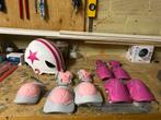 Rollerskate of MTB beschermers + Helm, Ophalen, Gebruikt