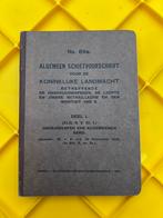 Voorschrift 89A algemeen schietvoorschrift 1935, Nederland, Boek of Tijdschrift, Ophalen of Verzenden, Landmacht