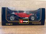 Burago Mercedes-Benz SSK (1928) 1:18 - Rood, Hobby en Vrije tijd, Modelauto's | 1:18, Ophalen of Verzenden, Zo goed als nieuw