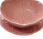 San Raphael by Bordallo Pinheiro roze koolblad bowl, Nieuw, Ophalen of Verzenden, Schaal of Schalen, Overige stijlen