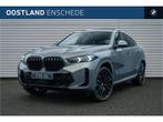 BMW X6 xDrive40i High Executive M Sport Automaat / Panoramad, Auto's, BMW, Automaat, Zwart, Stoelverwarming, Bedrijf