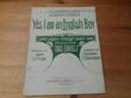 Yes i am an english boy - darewski / lipton, Muziek en Instrumenten, Bladmuziek, Zang, Gebruikt, Ophalen of Verzenden, Artiest of Componist