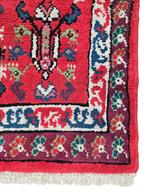 Handmade Persian wool Oriental carpet Kariouan 73x145cm, Persian Perzisch vintage oosters hype, Gebruikt, 100 tot 150 cm, Crème