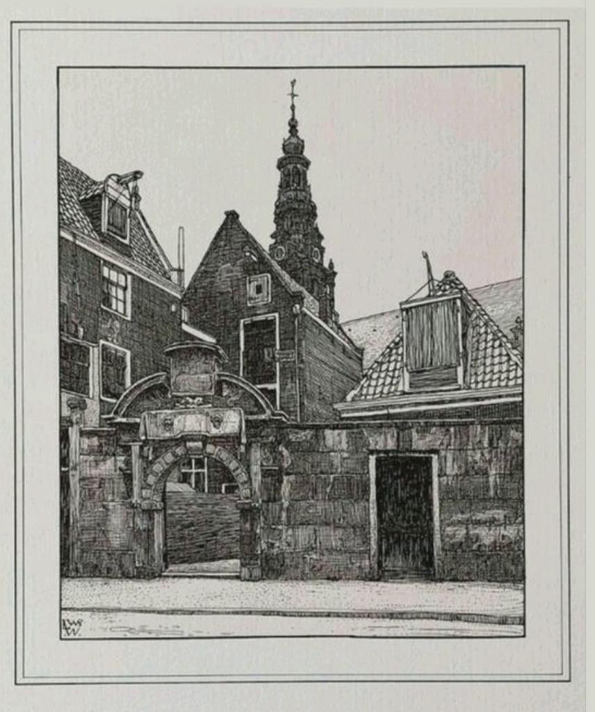 Het Zuiderkerkhof ... Amsterdam ..., Ophalen of Verzenden