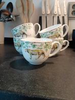 Catchii Panter Kopjes - Set van 5, Keramiek, Ophalen of Verzenden, Zo goed als nieuw, Overige stijlen