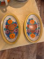 Clarice Cliff Bizarre "Gayday" Schotels – 2 stuks, Ophalen of Verzenden