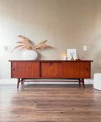 🧡 Vintage dressoir lowboard tv kast teak jaren 60 Teeffelen, Ophalen, Gebruikt, 150 tot 200 cm, Teakhout