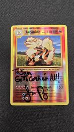 Pokémon Arcanine 18-108 Jason Paige signature, Ophalen of Verzenden, Zo goed als nieuw, Losse kaart, Foil