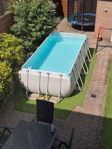 Opzet zwembad 400x200cm beschikbaar voor biedingen