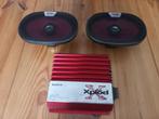 SONY Xplod auto luidsprekers en versterker set, Auto diversen, Autospeakers, Ophalen of Verzenden, Gebruikt