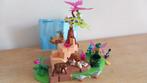 playmobil fee met hertje, stinkdier en ganzen bij kookpot, Ophalen of Verzenden, Zo goed als nieuw, Complete set