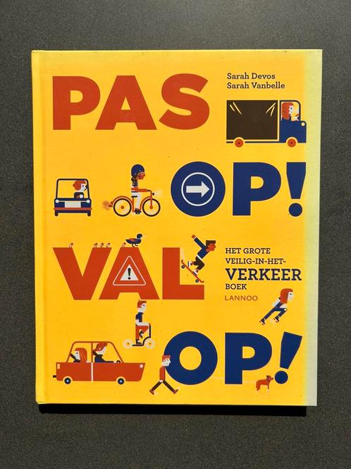 Sarah Devos - Pas op! Val op!, Boeken, Kinderboeken | Jeugd | onder 10 jaar, Gelezen, Non-fictie, Ophalen of Verzenden