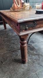 Koloniale tafel, 50 tot 100 cm, Gebruikt, Rechthoekig, Ophalen of Verzenden