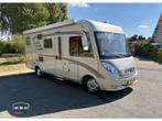 Hymer B578 1e eigenaar lengtebedden, Caravans en Kamperen, Campers, Integraal, Luifel, Afzuigkap, Bedrijf