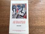 Vintage Au Drapeau Brasserie Menu Parijs, Ophalen of Verzenden, Gebruikt, Overige onderwerpen
