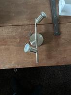 Moderne Metalen Spot met 2 Lampen, Gebruikt, Metaal of Aluminium, Ophalen of Verzenden, Led