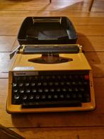 Vintage brother 800t deluxe geel jaren 60., Diversen, Typemachines, Gebruikt, Onbekend, Brother, Ophalen of Verzenden