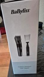 BaByliss Carbon Titanium tondeuse/trimmer, Ophalen of Verzenden, Zo goed als nieuw, Haarverzorging