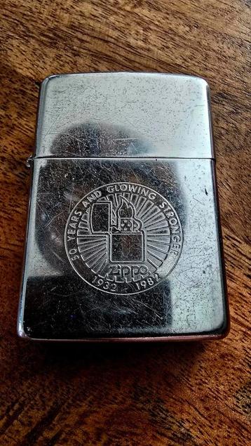 ZIPPO 50 jaar jubileum logo beschikbaar voor biedingen
