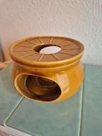 Gele theelichtwarmhouder., Ophalen of Verzenden