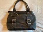 Lancaster leren handtas zwart 37 cm x 26 cm x 12 cm, Sieraden, Tassen en Uiterlijk, Tassen | Damestassen, Verzenden, Zo goed als nieuw