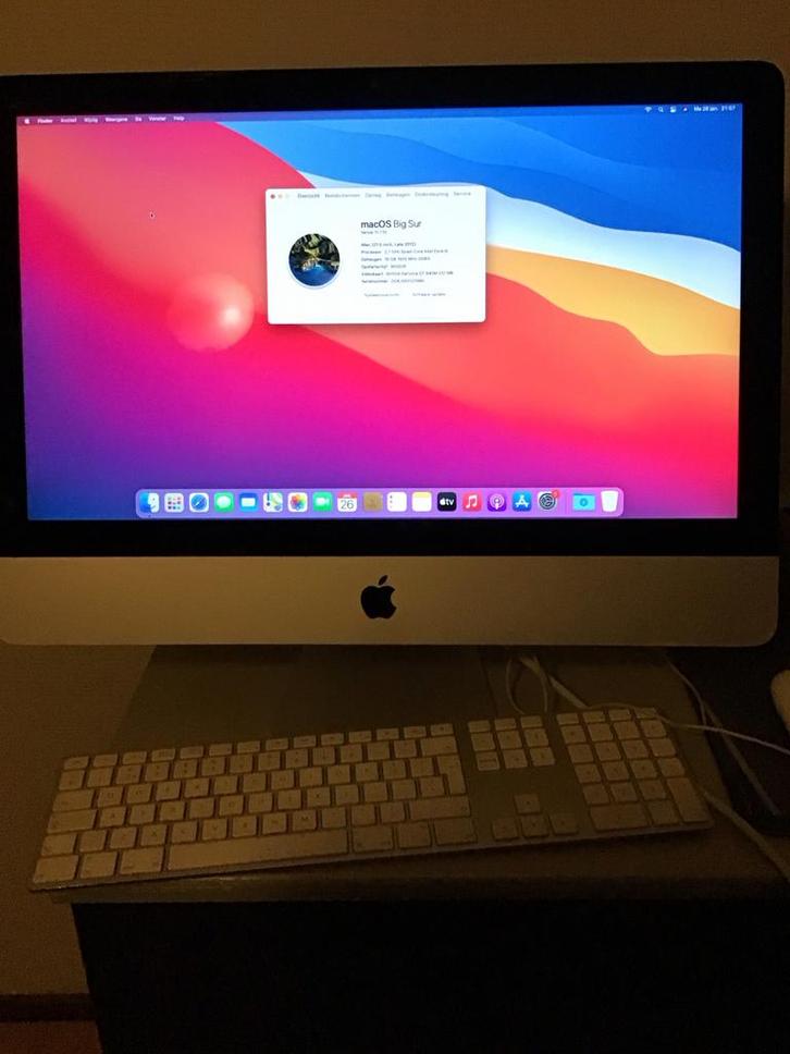 iMac 21,5 inch Late 2012 - 250GB SSD - Perfecte Staat!, Computers en Software, Apple Desktops, Zo goed als nieuw, iMac, SSD, 2 tot 3 Ghz