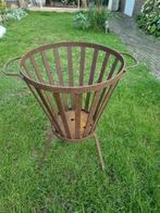 Gratis metalen vuurkorf, Tuin en Terras, Vuurkorven, Ophalen, Zo goed als nieuw