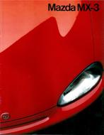 Folder Mazda MX-3 1992, Ophalen of Verzenden, Gelezen, Mazda