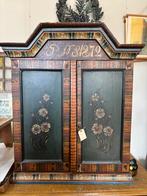 Zweedse beschilderde kast carlotte antiek en brocante, Antiek en Kunst, Ophalen